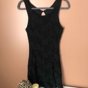 Black Lace Free People Dress